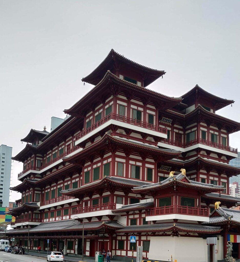 Temple in China town
