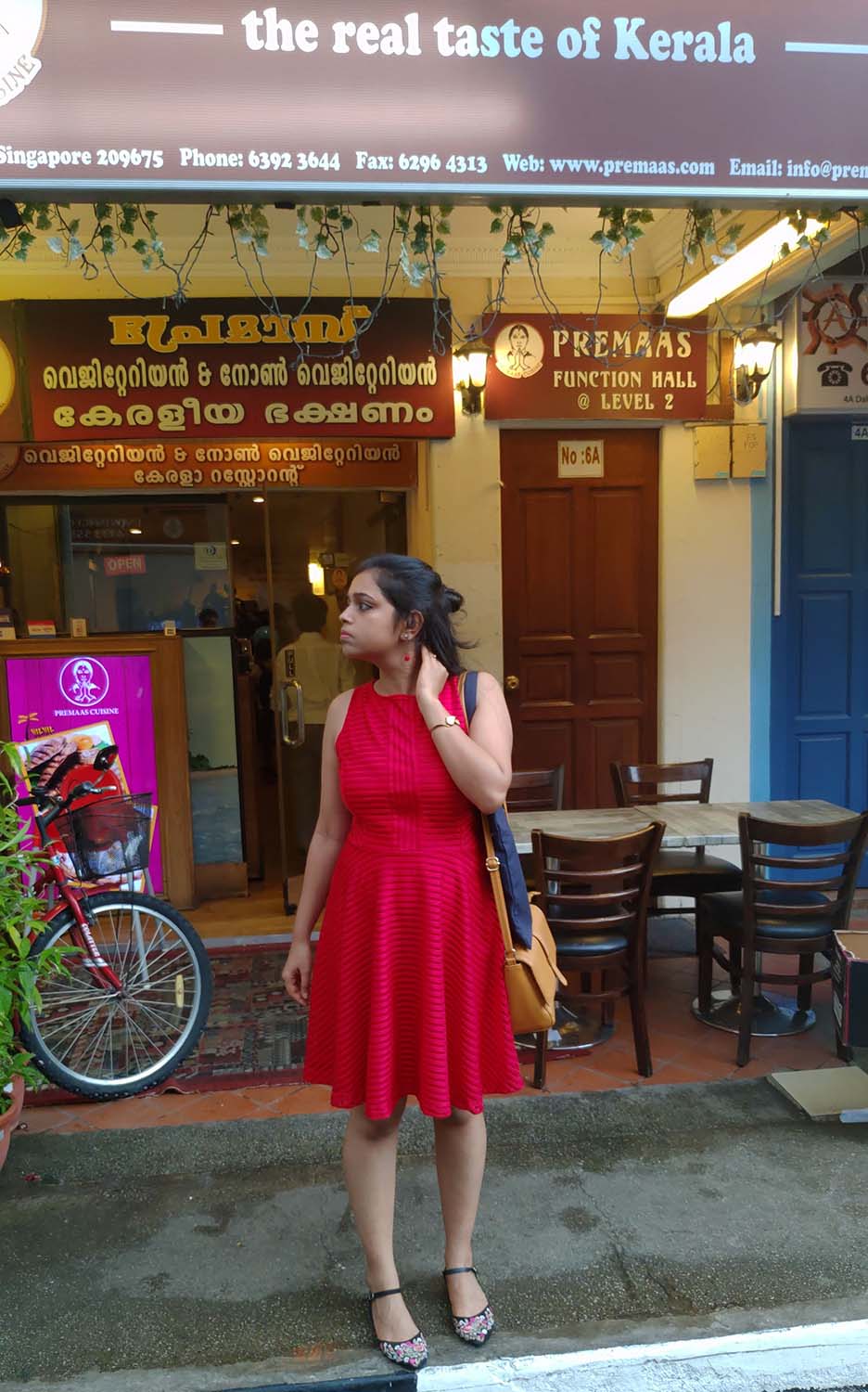outside premas restaurant