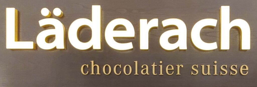 Laderach chocolates eat in singapore